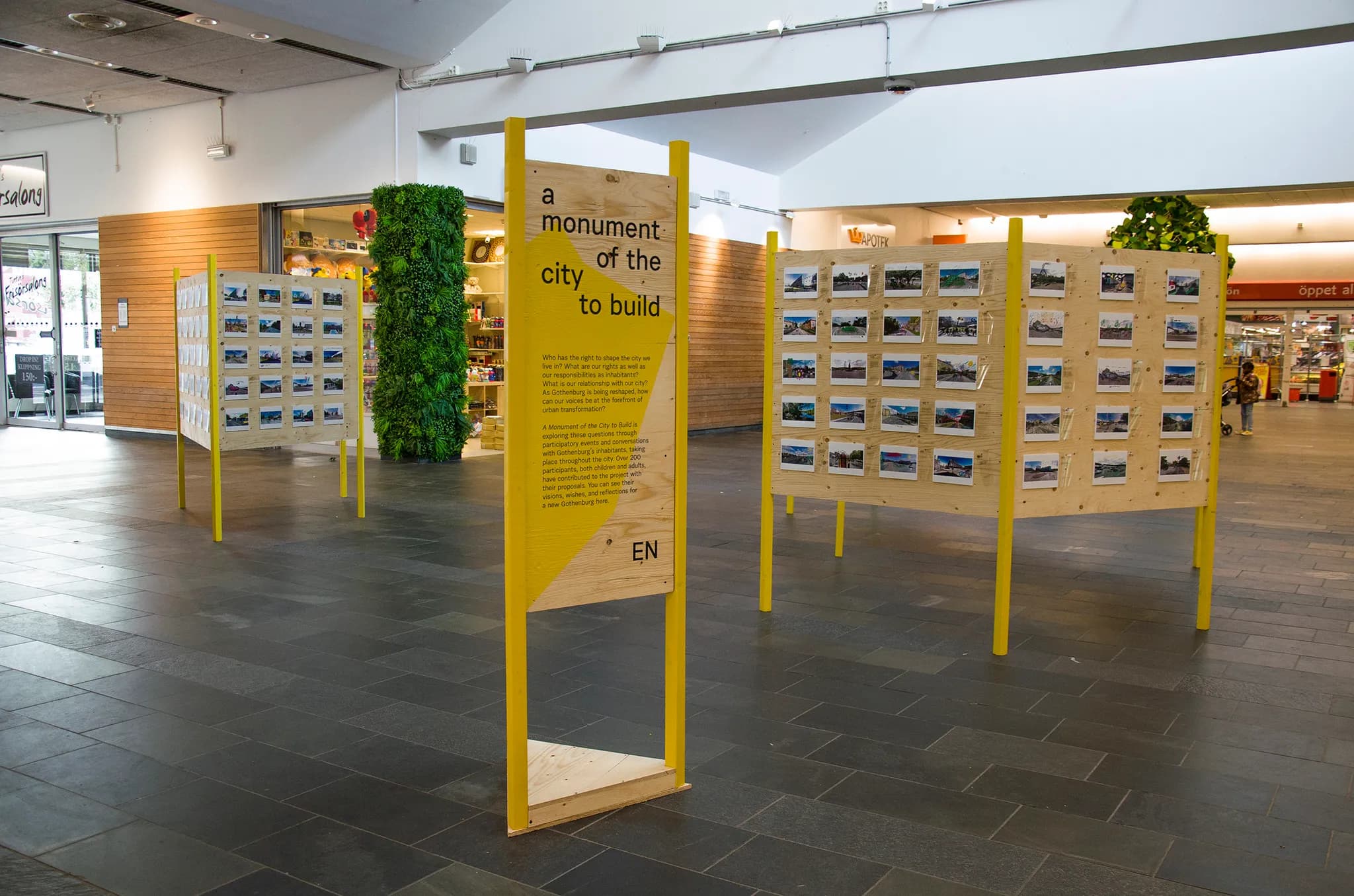 Exhibition at Bergsjön Centrum