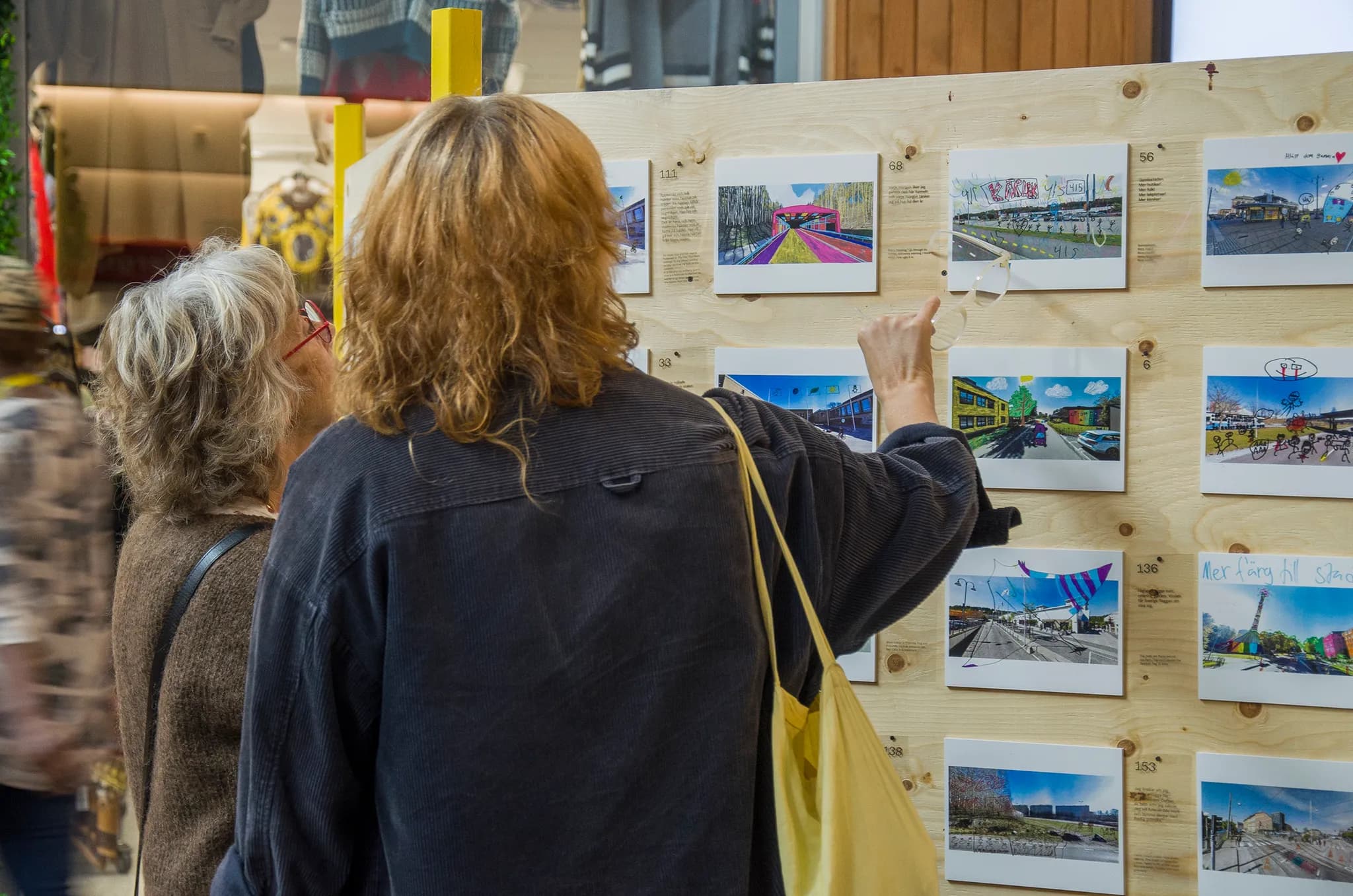 Exhibition at Bergsjön Centrum