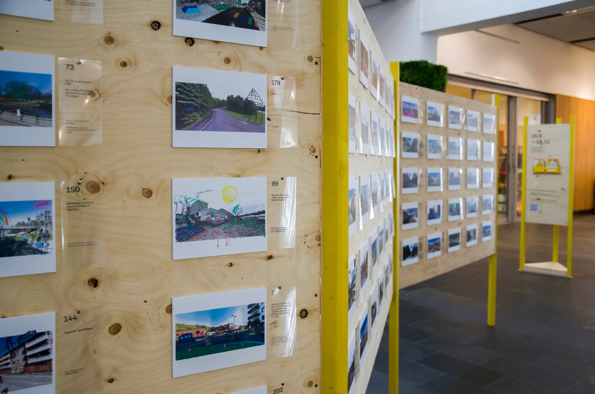 Exhibition at Bergsjön Centrum